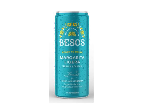 Besos Margarita "Ligera" 100% Blue Agave